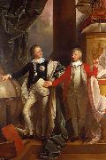 Benjamin West Willem IV van het Verenigd Koninkrijk oil painting